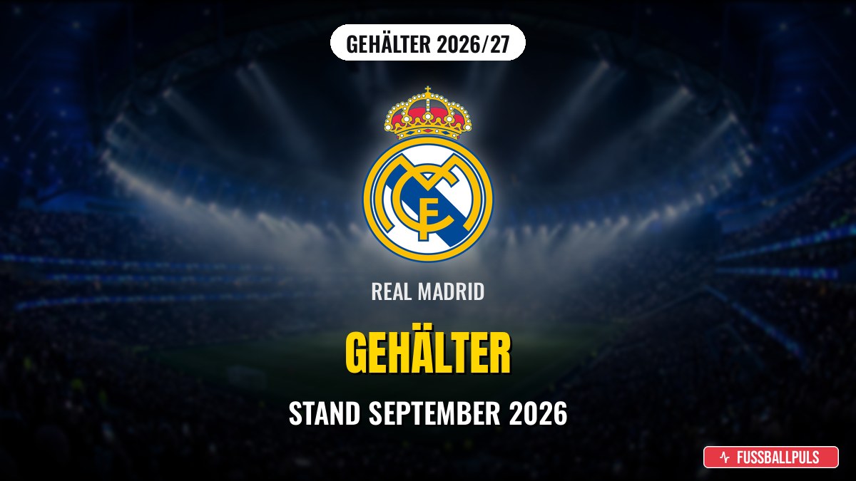Real Madrid Gehälter 2026/27: Das verdienen die Stars