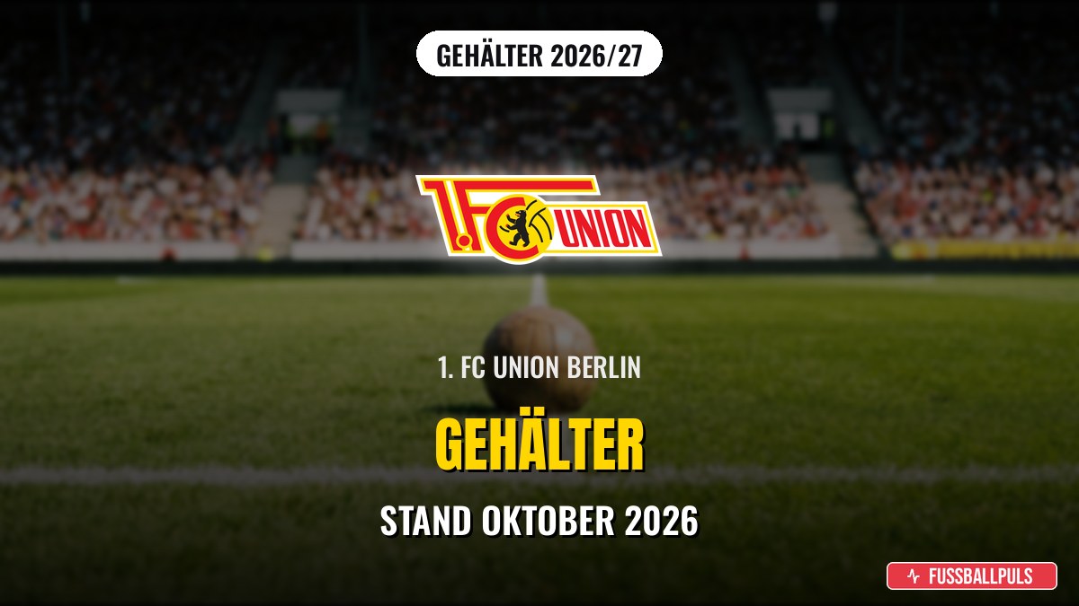 Union Berlin Gehälter 2026/27: Wer verdient wie viel?