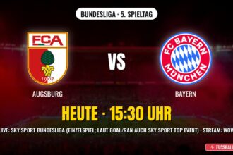 FC Augsburg gegen FC Bayern München