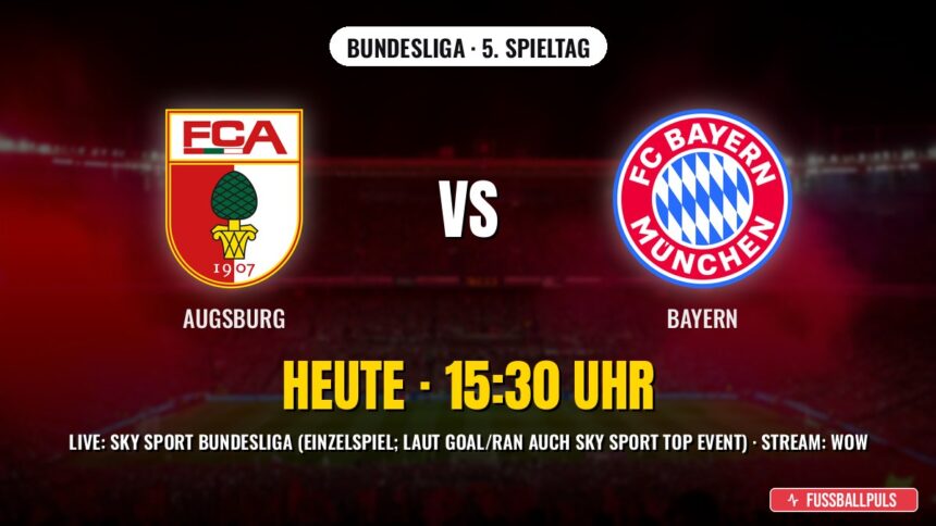 FC Augsburg gegen FC Bayern München
