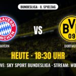 FC Bayern München gegen Borussia Dortmund