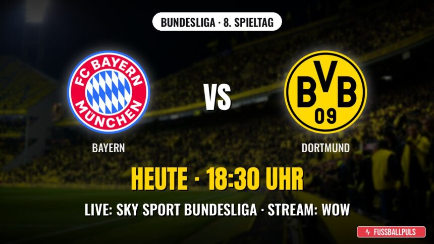 FC Bayern München gegen Borussia Dortmund
