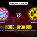 FC Bayern München gegen Borussia Dortmund