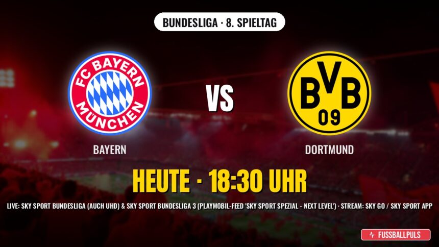 FC Bayern München gegen Borussia Dortmund