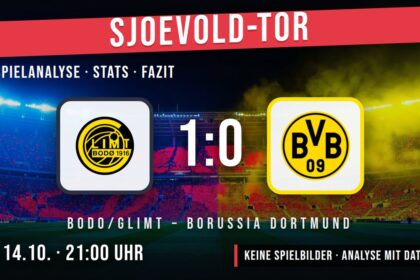 Bodo/Glimt gegen Borussia Dortmund 1:0 – Spielanalyse