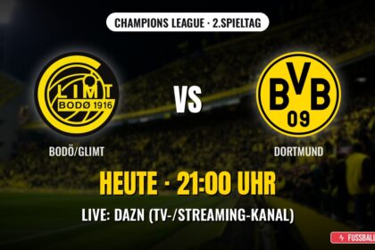 FK Bodö/Glimt gegen Borussia Dortmund