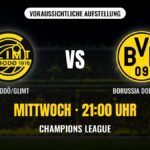 FK Bodö/Glimt gegen Borussia Dortmund