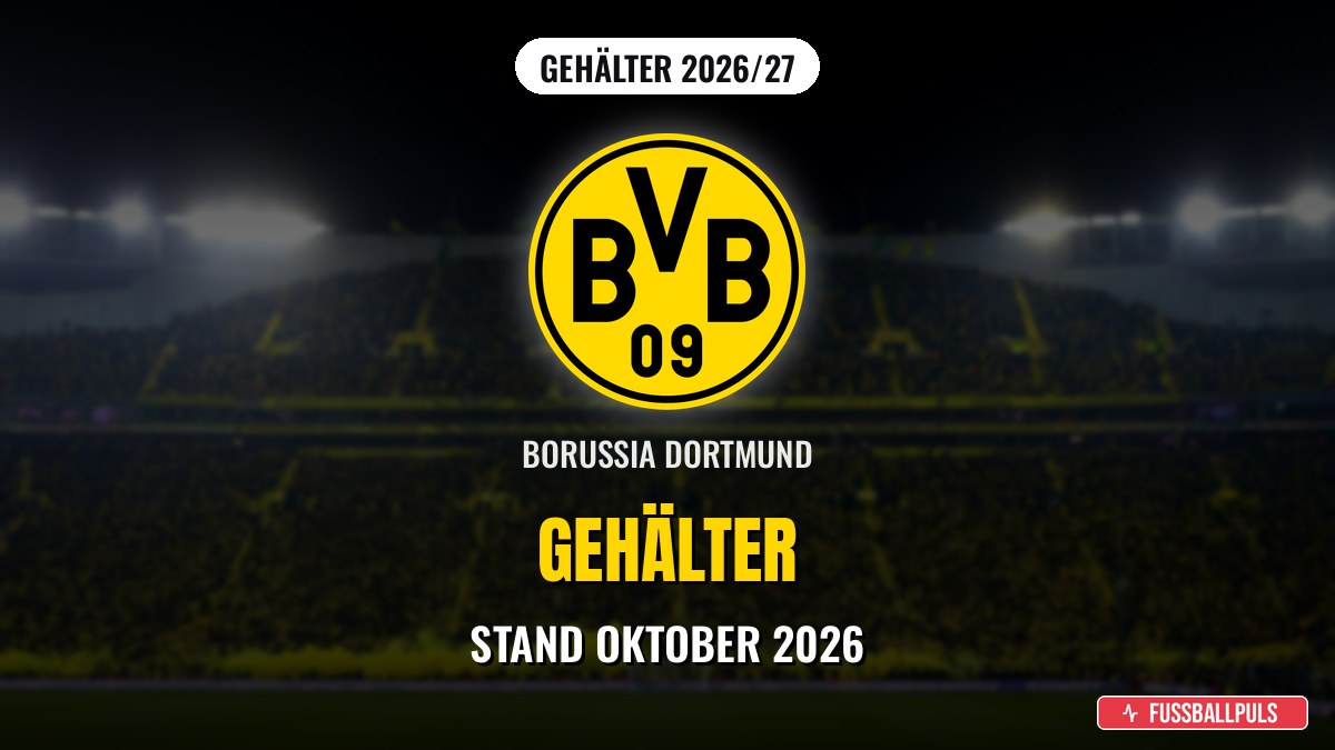 BVB Gehälter 2026/27: Wer verdient wie viel?