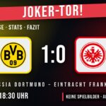 Borussia Dortmund gegen Eintracht Frankfurt 1:0 – Spielanalyse
