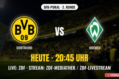 Borussia Dortmund gegen SV Werder Bremen