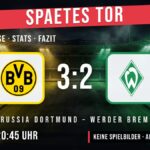 Borussia Dortmund gegen Werder Bremen 3:2 – Spielanalyse