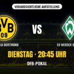 Borussia Dortmund gegen SV Werder Bremen