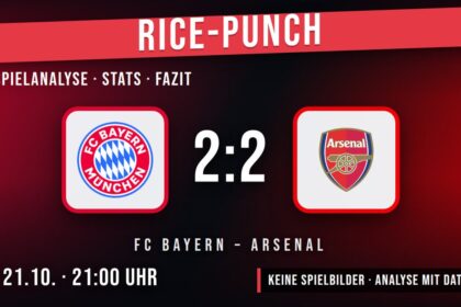 FC Bayern gegen Arsenal 2:2 – Spielanalyse