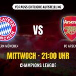 FC Bayern München gegen FC Arsenal