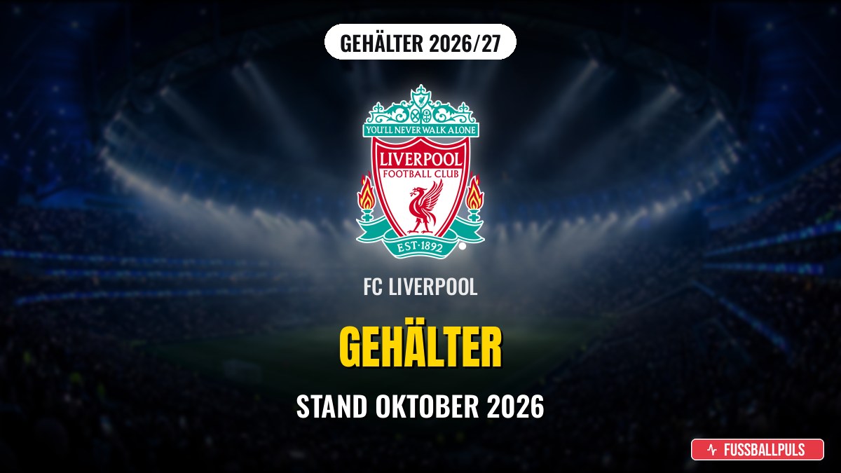 FC Liverpool Gehälter 2026/27: Das verdienen die Stars