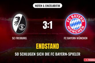 SC Freiburg gegen FC Bayern München