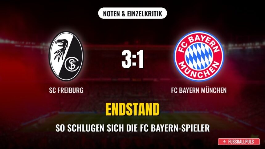 SC Freiburg gegen FC Bayern München