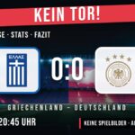 Griechenland gegen Deutschland 0:0 – Spielanalyse