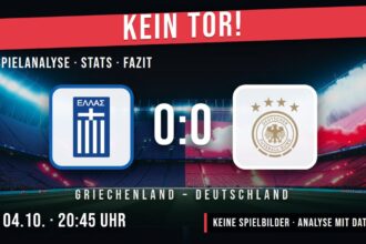 Griechenland gegen Deutschland 0:0 – Spielanalyse