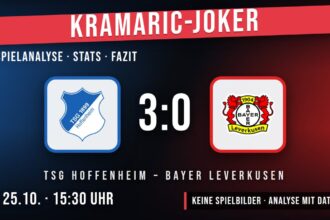 TSG Hoffenheim gegen Bayer Leverkusen 3:0 – Spielanalyse