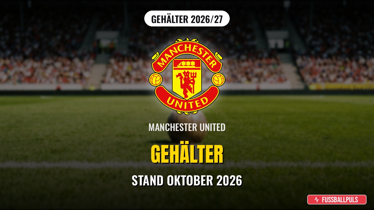 Manchester United Gehälter 2026/27: Das verdienen die Stars
