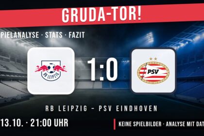 RB Leipzig gegen PSV Eindhoven 1:0 – Spielanalyse