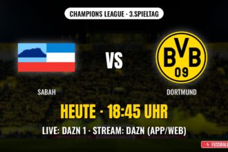 Sabah gegen Borussia Dortmund