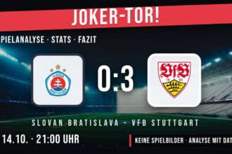 Slovan Bratislava gegen VfB Stuttgart 0:3 – Spielanalyse